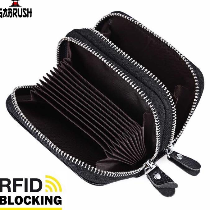 

Rfid Blocking Wallet Dompet Kartu Kredit Emoney Anti Data Theft