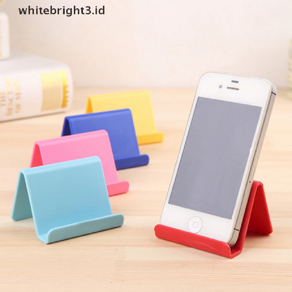 (whitebright3.id) Stand Holder / Dudukan Ponsel / Tablet Universal Mini Serbaguna Untuk Meja