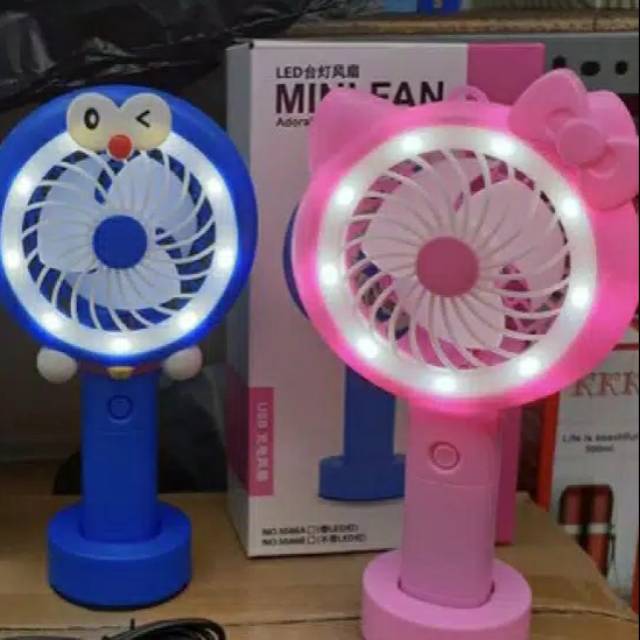 KIPAS MINI LED / KIPAS KARAKTER LED