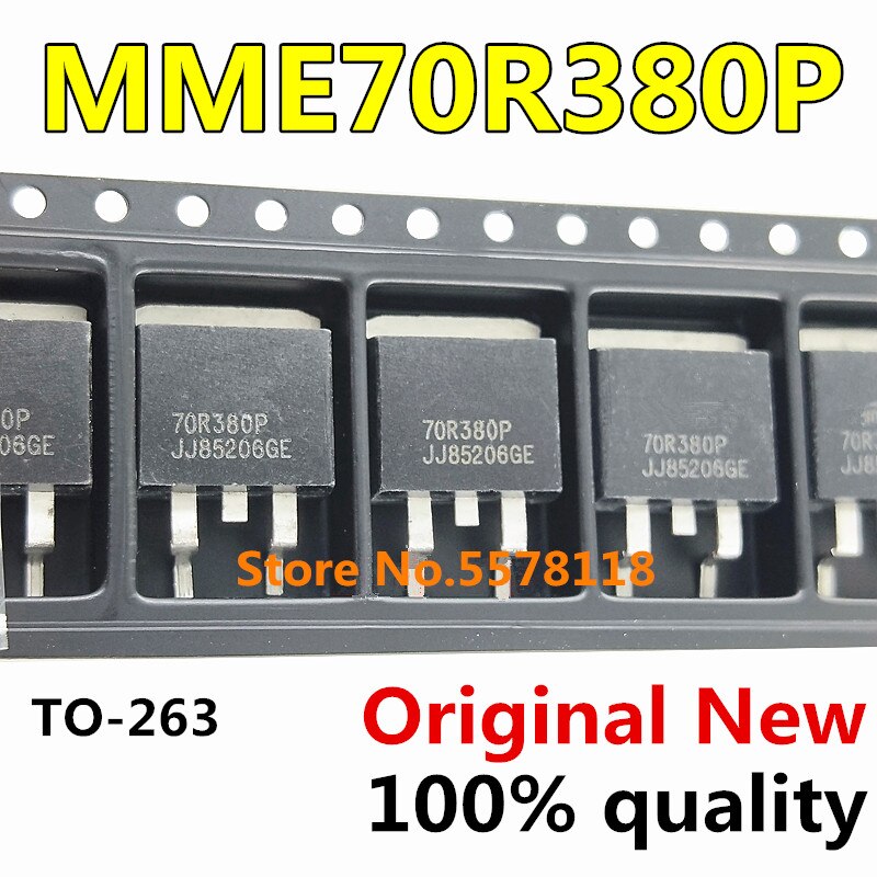 (Ready Stock) 10PCS 70R380P MME70R380P TO-263 Chipset