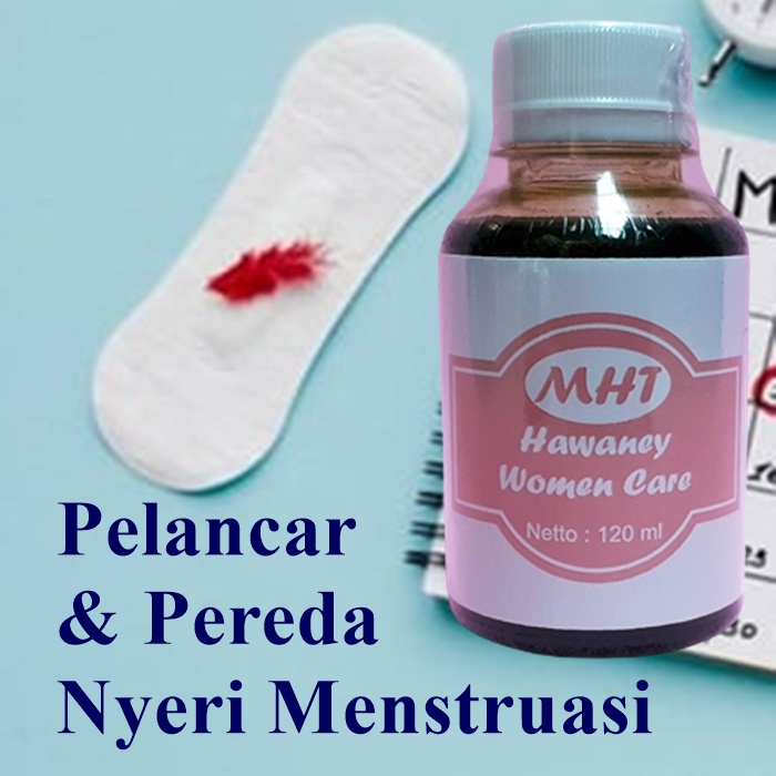 Obat Pelancar dan Pereda Nyeri Menstruasi Haid Hawaney Women Care MHT | Obat Mempelancar Datang Bula