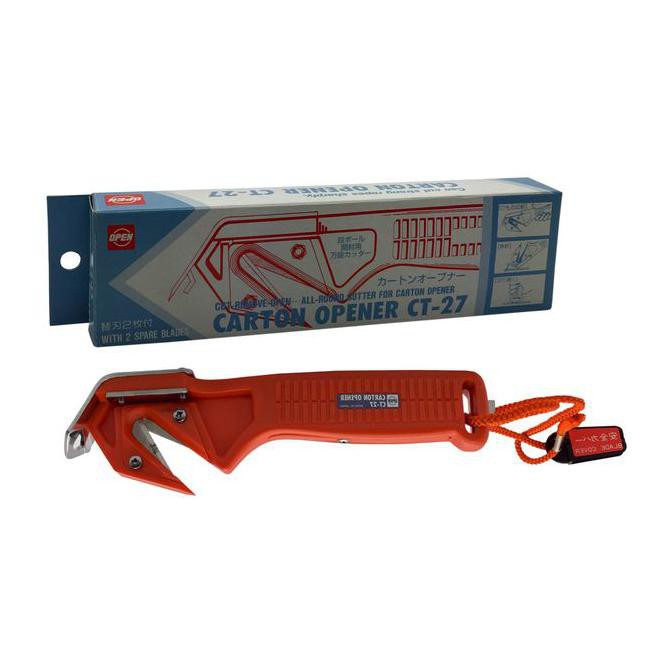 

✨BISA COD✨ OPEN Carton Opener CT-27 Pembuka karton staples besar