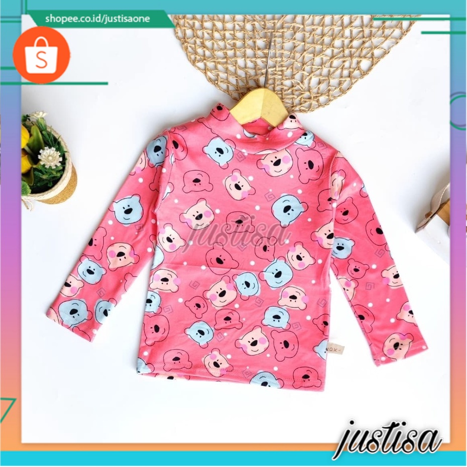 Promo !! Atasan anak perempuan / kaos panjang anak / Atasan group of bears ukuran 1-3 tahun