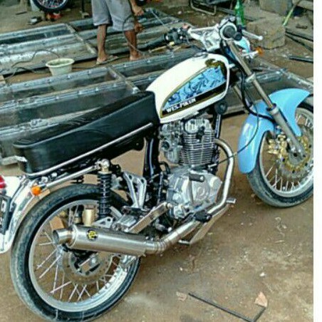 Ekhaust Knalpot PEKAJAMAN TIGER CBR VIXION SONIC SATRIA FU GL CB MP KNALPOT PEKAJAMAN