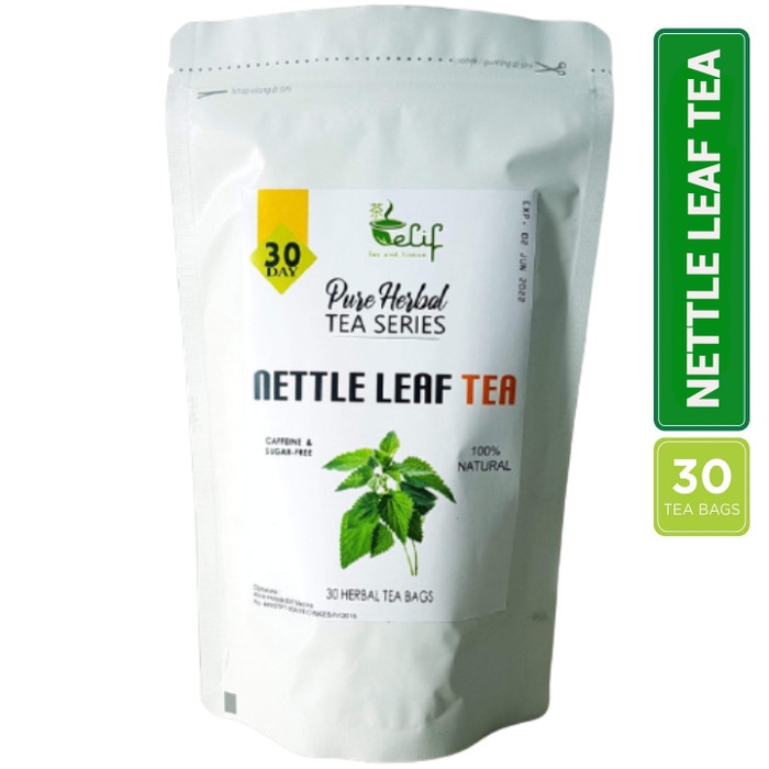 

Nettle Tea : Nettle Leaf Tea / Organic Nettle Leaf Tea ( 30 Tea Bag )