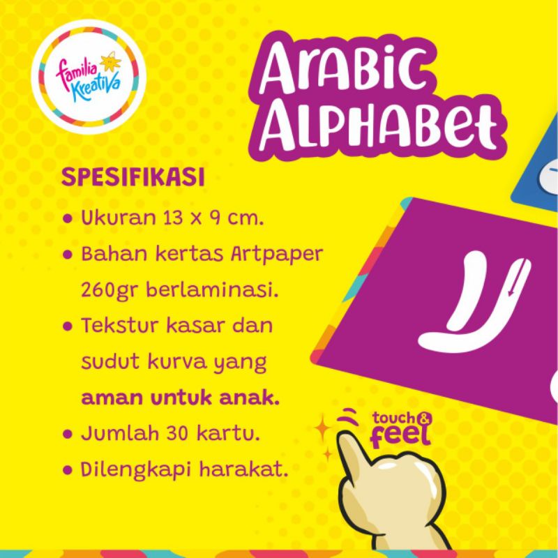 

Familia Kreativa - Sensa Cards Arabic Alphabet