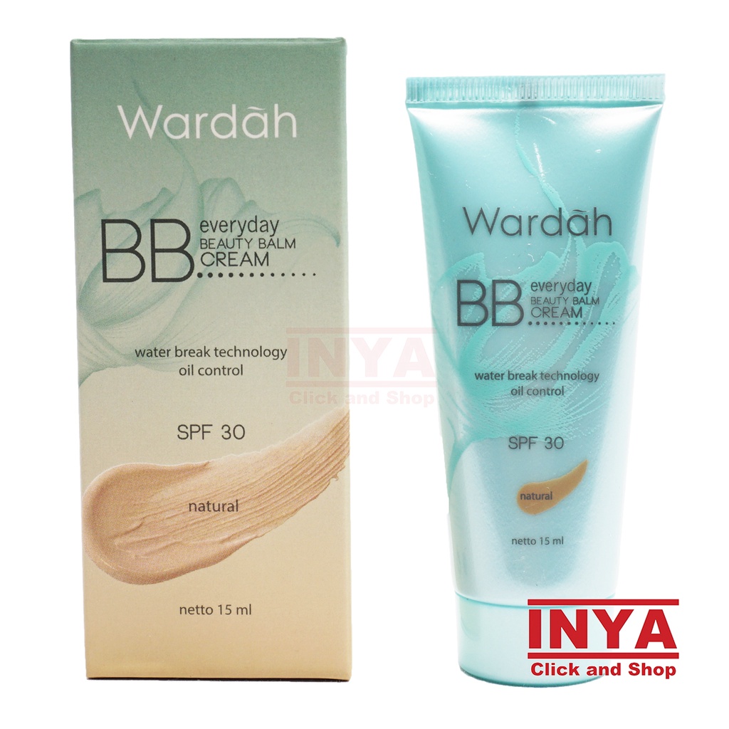 WARDAH EVERYDAY BEAUTY BALM BB CREAM NATURAL 15ml