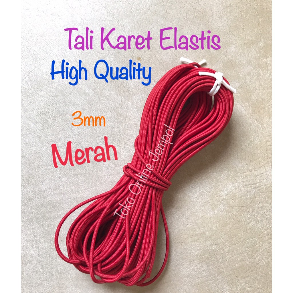 

meteran Tali Karet Elastis string benang craft string CR108