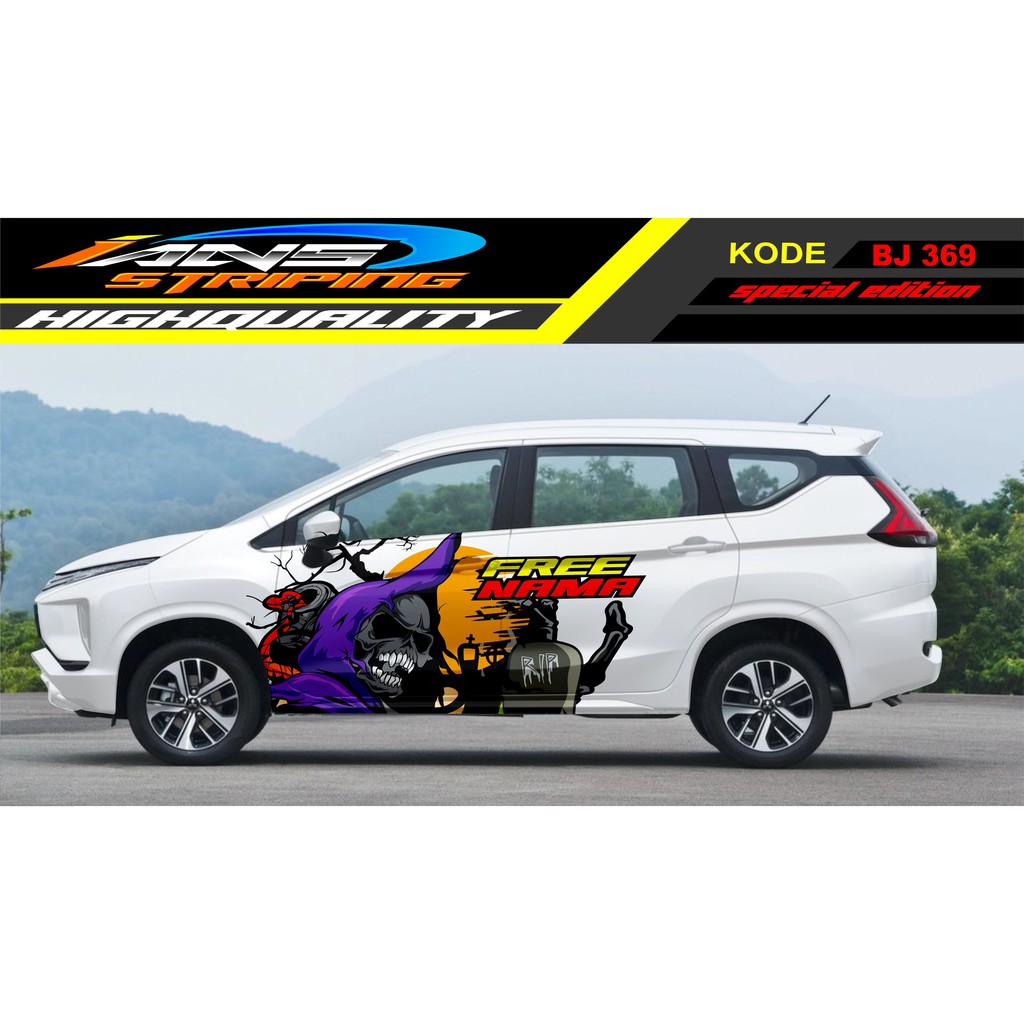 STICKER MOBIL XPANDER , INNOVA / DECAL STICKER MOBIL, INNOVA, RUSH, TERIOS / STICKER VARIASI MOBIL