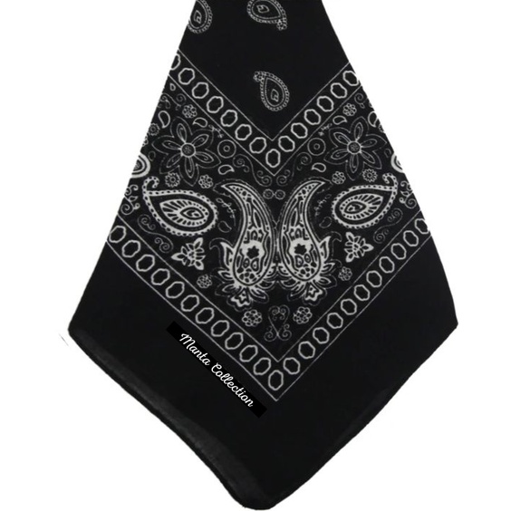 M.C - Slayer - Bandana - Motif Batik - Warna Hitam