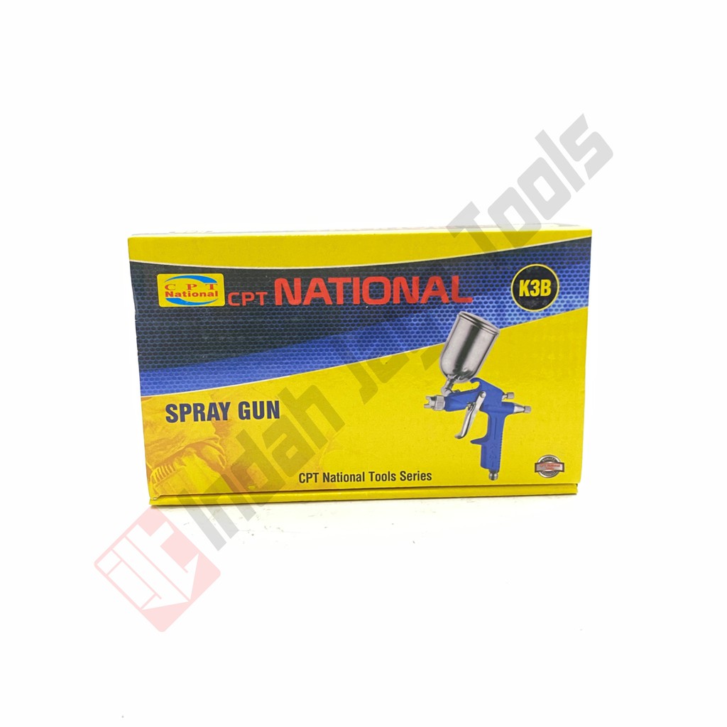 CPT NATIONAL Spray Gun K3 Tabung Atas - Semprotan Cat Gravity K-3 R3