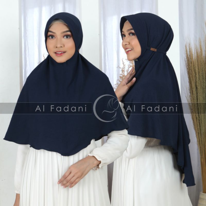 Bergo Maryam Crinkle Air Flow Ped Busa L