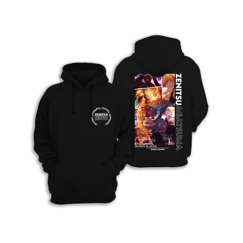 HOODIE SWEATER JAKET ANIME DEMON SLAYER ZENITSU