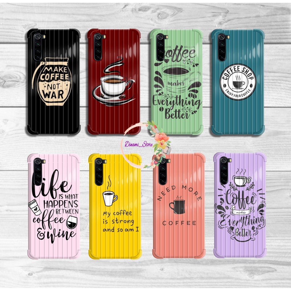 softcase Cute coffee wallpapers Samsung J2prime G530prime A10 M10 A20 A30 A20s A30s A50 A50s DST2614