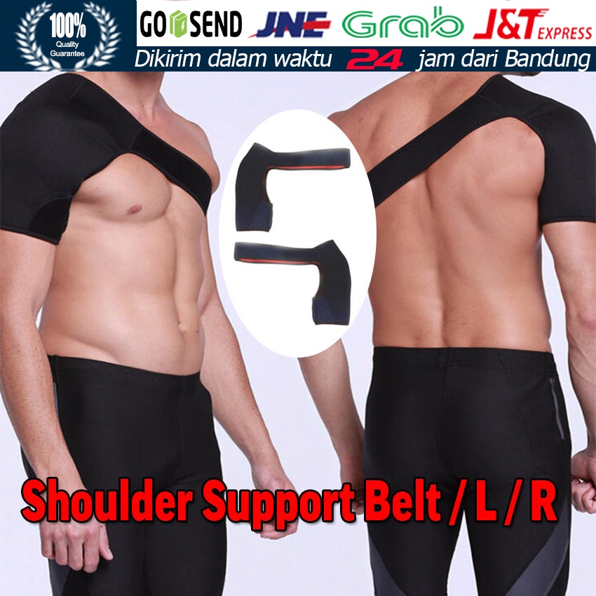 Deker Pelindung Penyangga / Strap Penyangga Bahu Cedera Olahraga / Bahu Shoulder Support / Alat Cede
