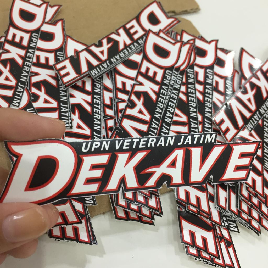 

Stiker Bontak A3+ Cutting Die Cut/Putus D 3cm Potong sesuai Bentuk