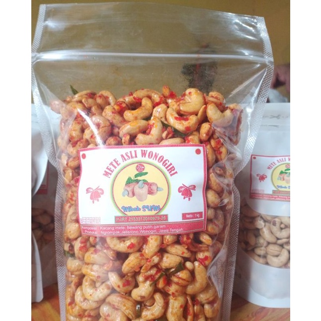 Jual Mete Pedas Manis Kemasan 1 Kg Shopee Indonesia