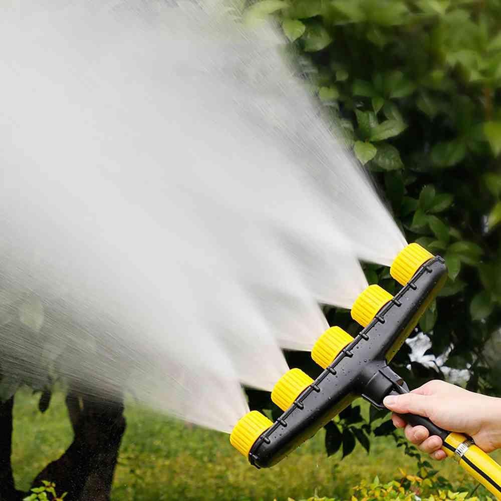 Solighter Multi-Head Sprinkler Perlengkapan Berkebun Atomizer Nozzle Semprotan Penyiraman Cakupan Area Besar