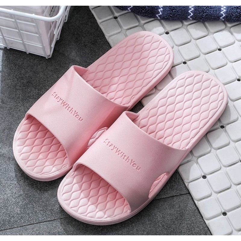 Sandal Rumah Berkualitas, Sandal Kamar Mandi, outdoor indoor, Berbahan Empuk Sandal Karet Wanita Pria Couple