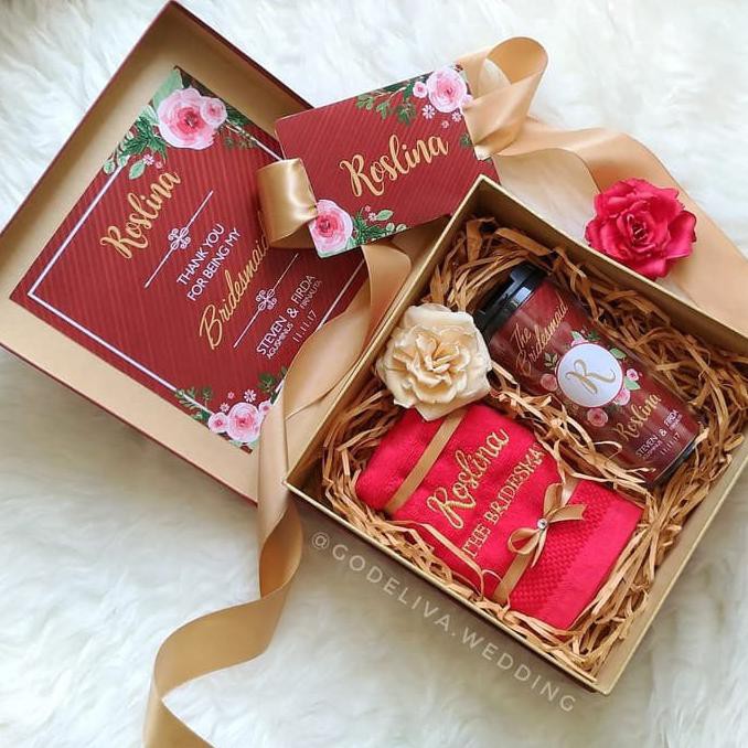 

Produk Unggulan Bridesmaid Gift Box