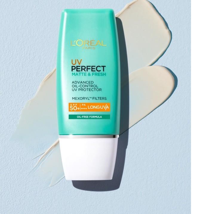 ❈ L’Oreal LOREAL UV Perfect Matte & Fresh SPF 50/PA++++ ◊