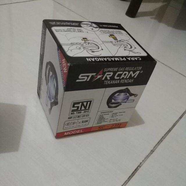 Star Cam Sc-23m Regulator Gas Dengan Meteran