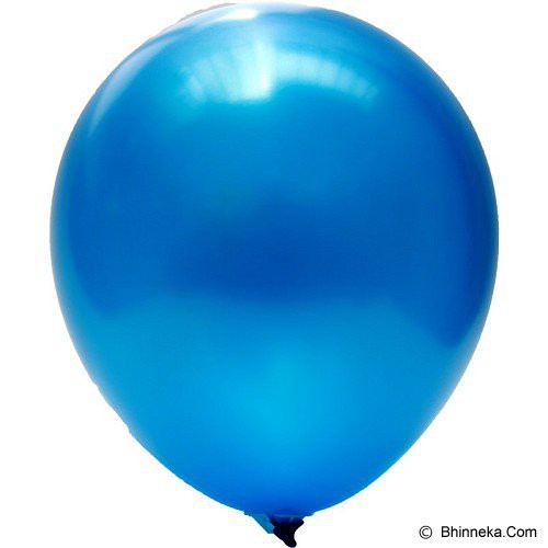 Balon Metalik Biru Tua