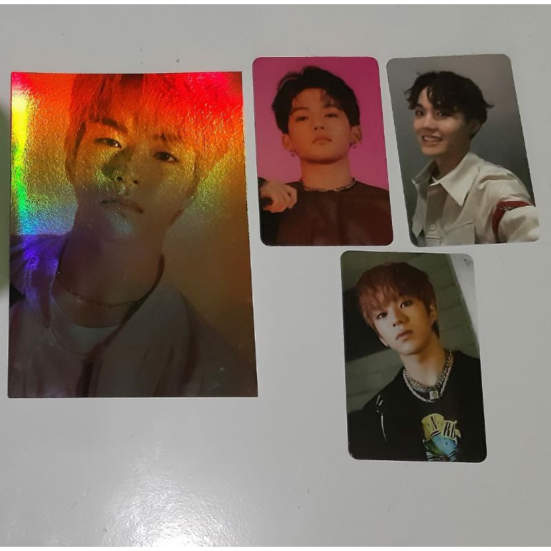 Album only & PC Jaehyuk, Hyunsuk, Doyoung dan Postcard Holo Jaehyuk TREASURE CHAPTER 1