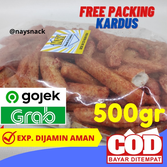 

Cemilan Basreng Stik Pedas Kiloan Isi Bersih 500 Gram Jajanan Makanan Ringan Pedas
