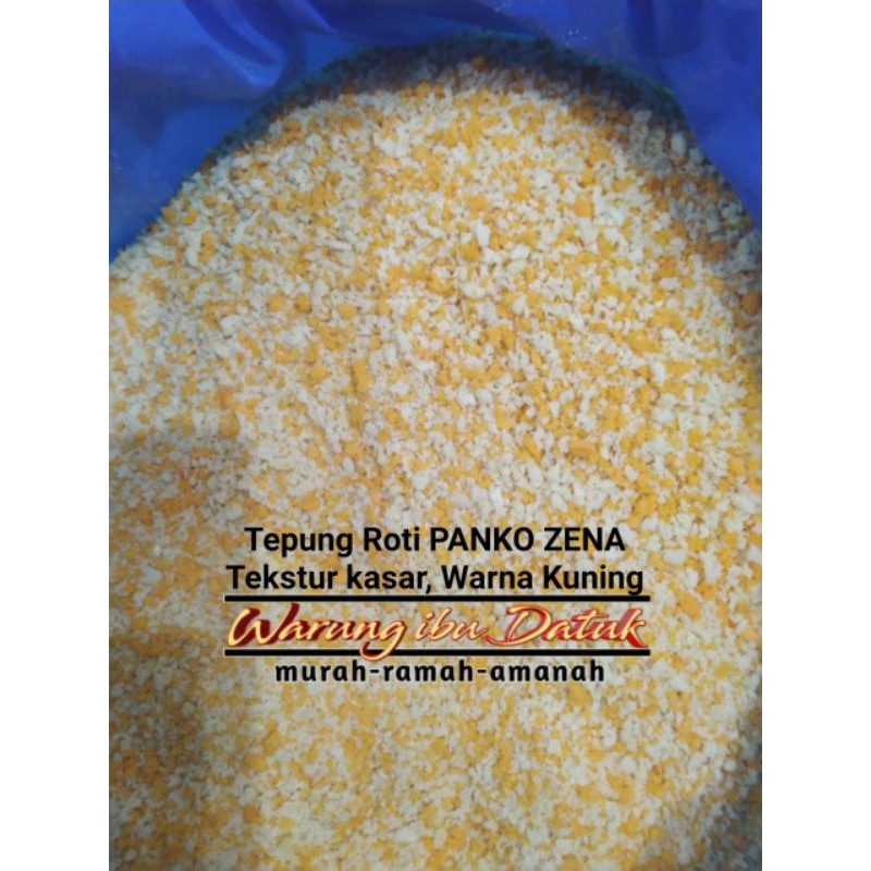 

Panir | Tepung Roti Kasar Orange Merk PANKO ZENA Kiloan 250gr