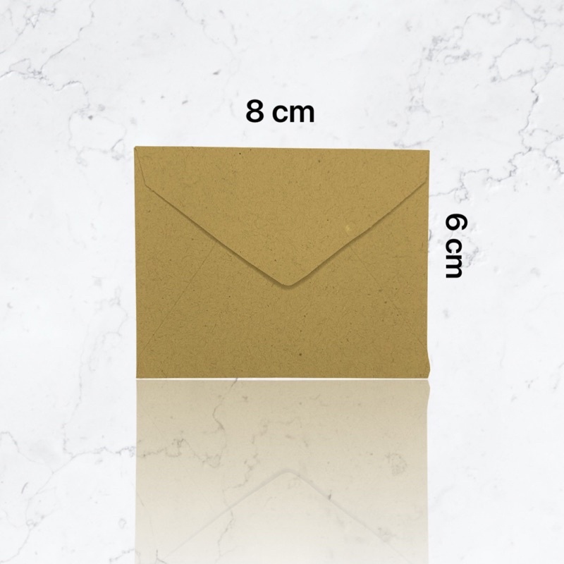 

Amplop Coklat Vintage 6x8 cm || Amplop lebaran aesthetic