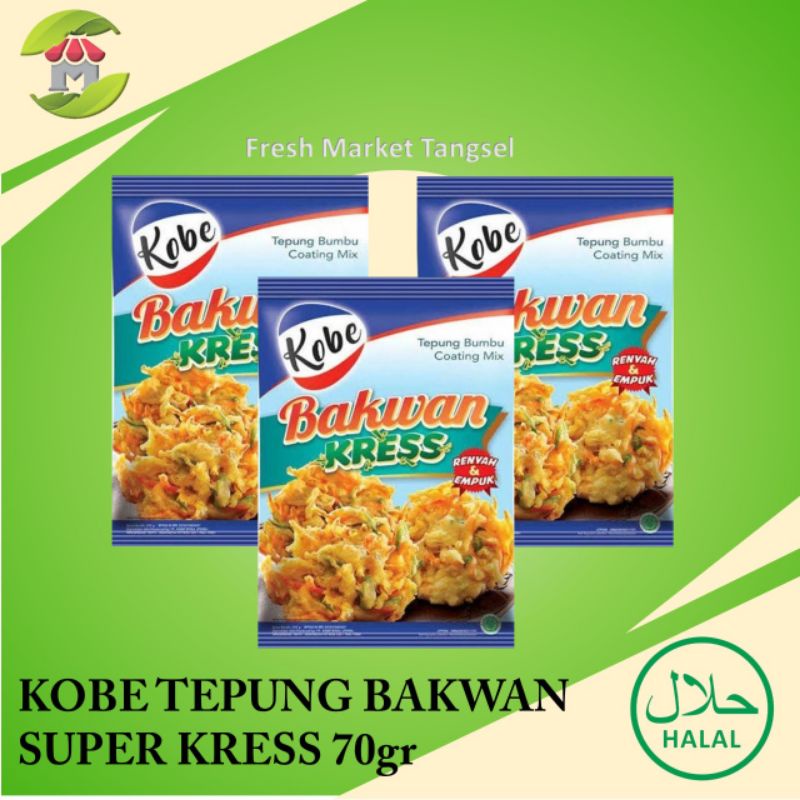 

Kobe Tepung Bakwan Kress 70gr