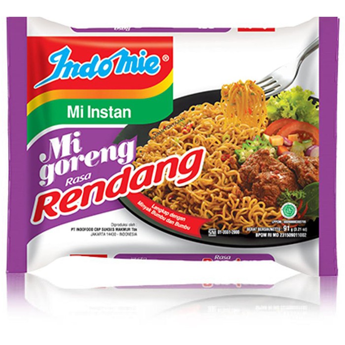 

Indomie Goreng Rendang