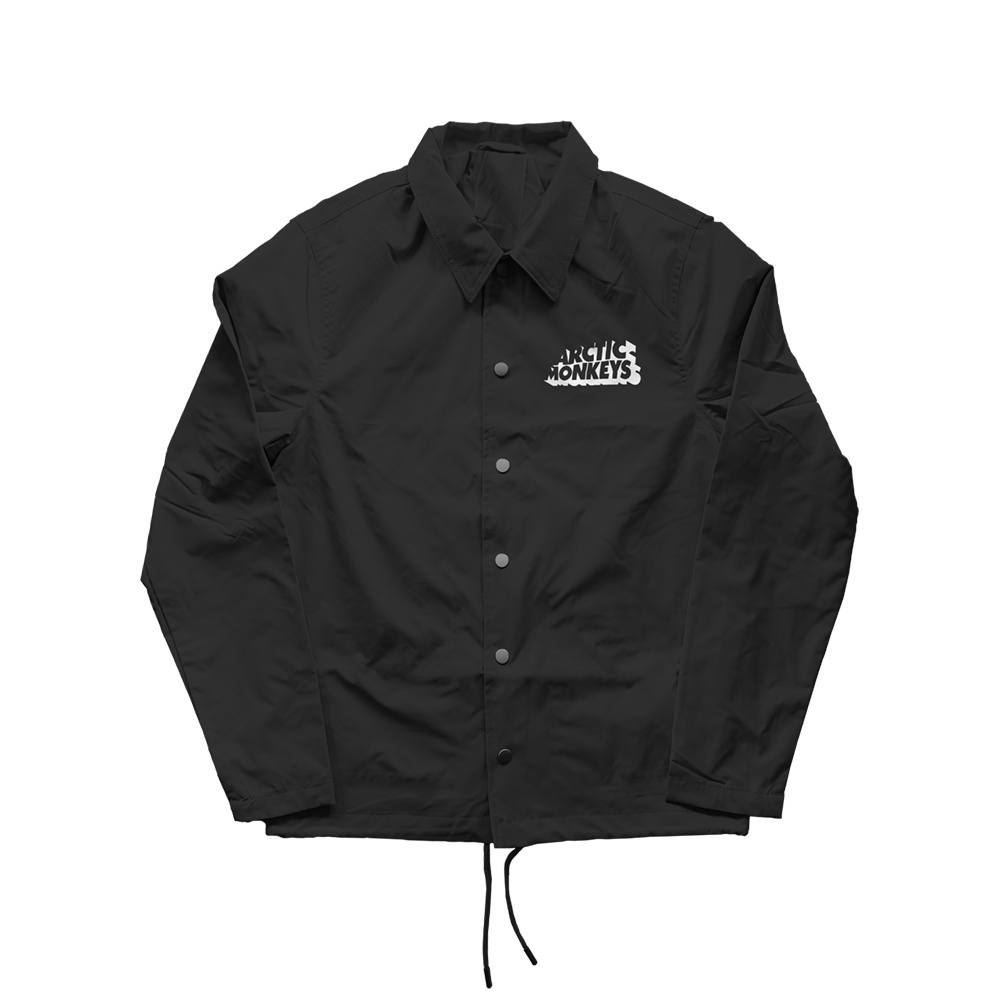 WINDBREAKER COACH JACKET BAND ARCTIC MONKEYS | JAKET PRIA WANITA BAHAN PARASUT WATERPROOF ANTI AIR