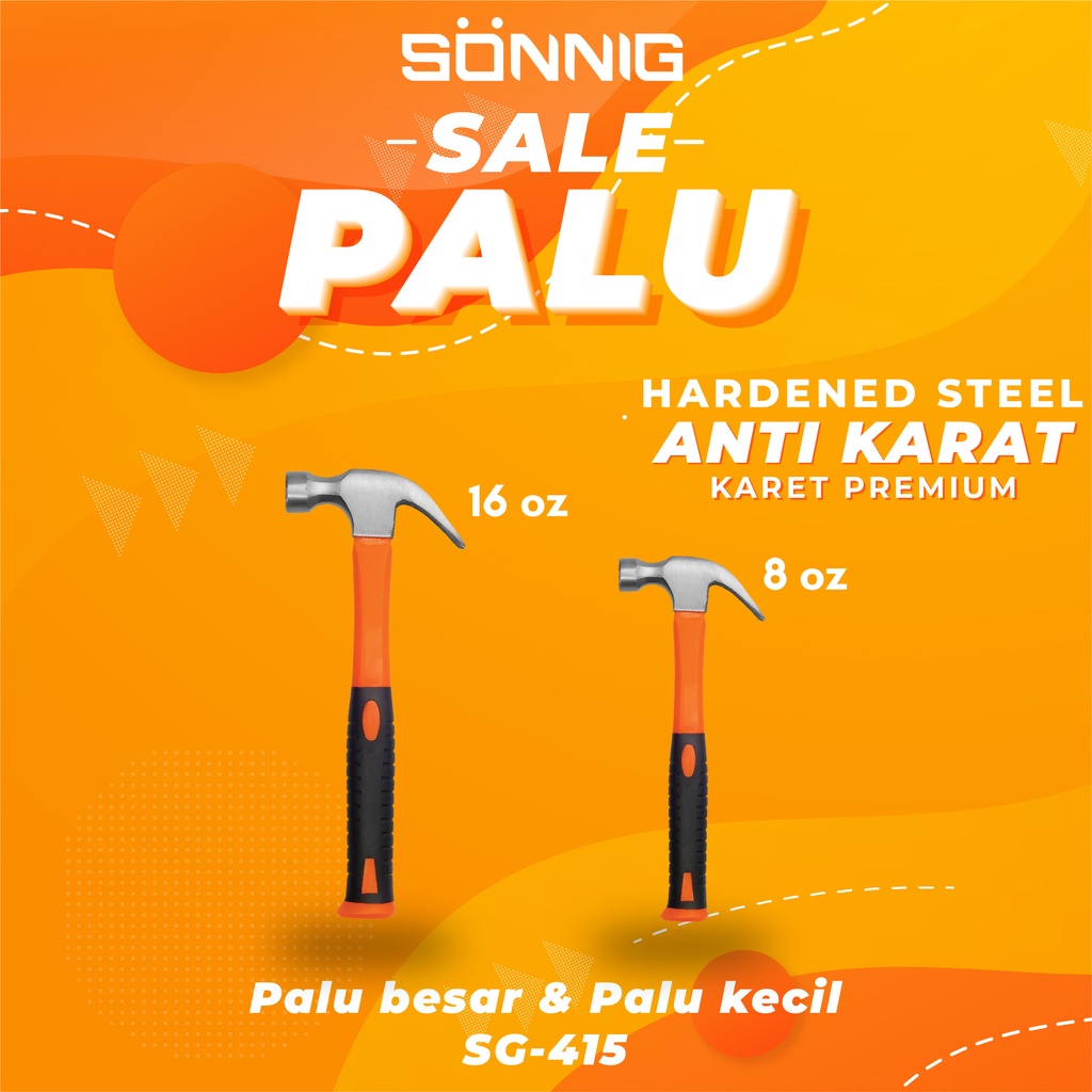 PALU MARTIL PEGANGAN KARET PREMIUM