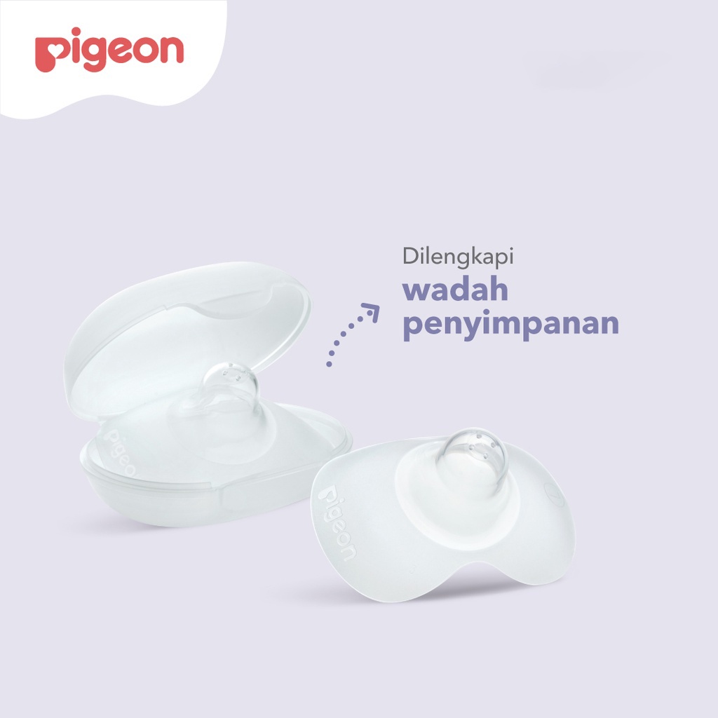 PIGEON NATURAL FEEL NIPPLE SHIELD - SIZE 3 (L)