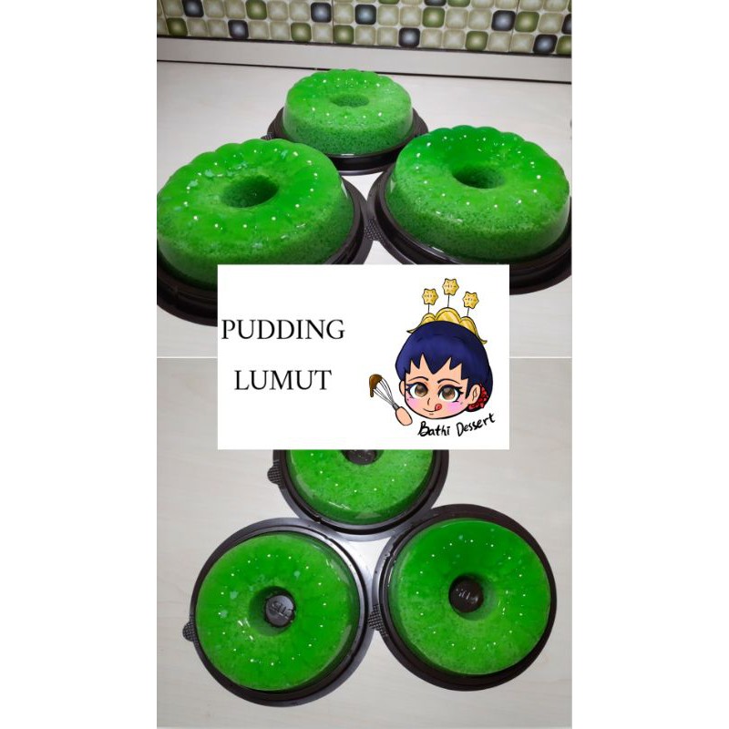 

Puding Lumut Pandan Dikirim H+2 / Puding Lumut 750 ml (Mili)