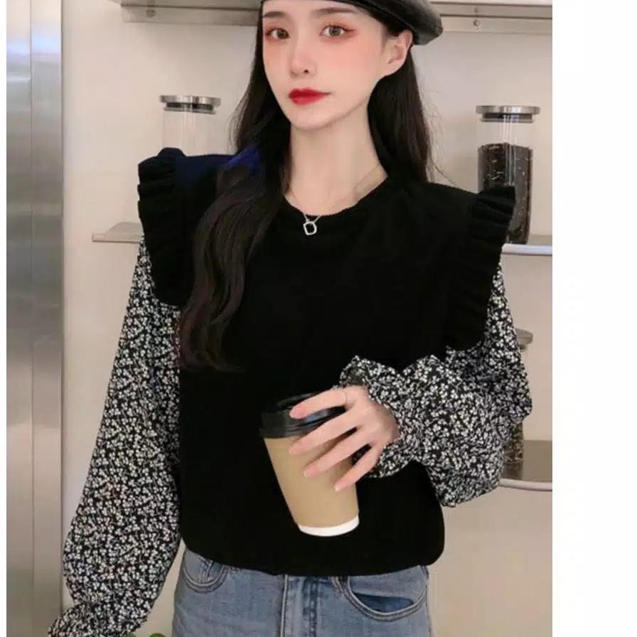 ➭ TM 0379#ENVY DAN BELVY knit tops import ♀