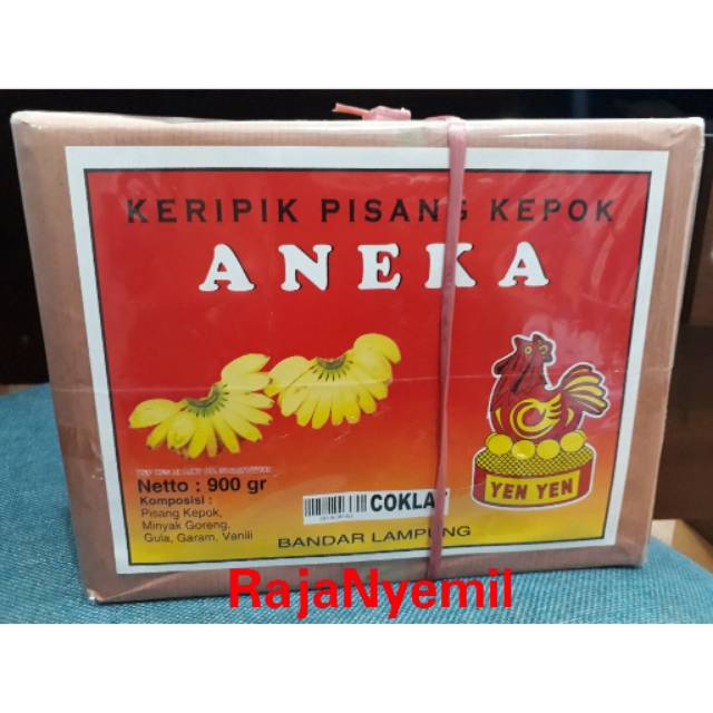 

Keripik pisang aneka yen yen isi kemasan 900 gram