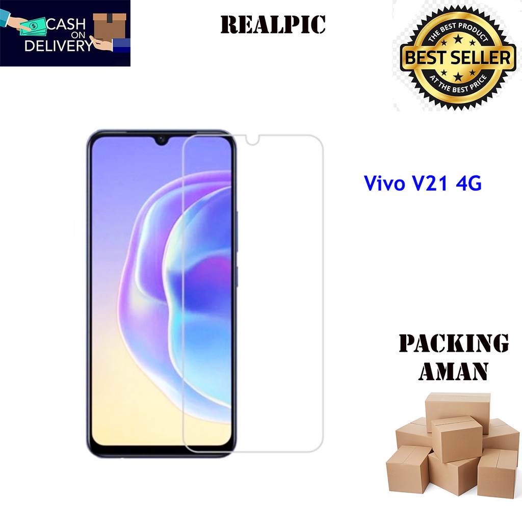 Tempered Glass Vivo V21 4G Screen Protector Anti Gores