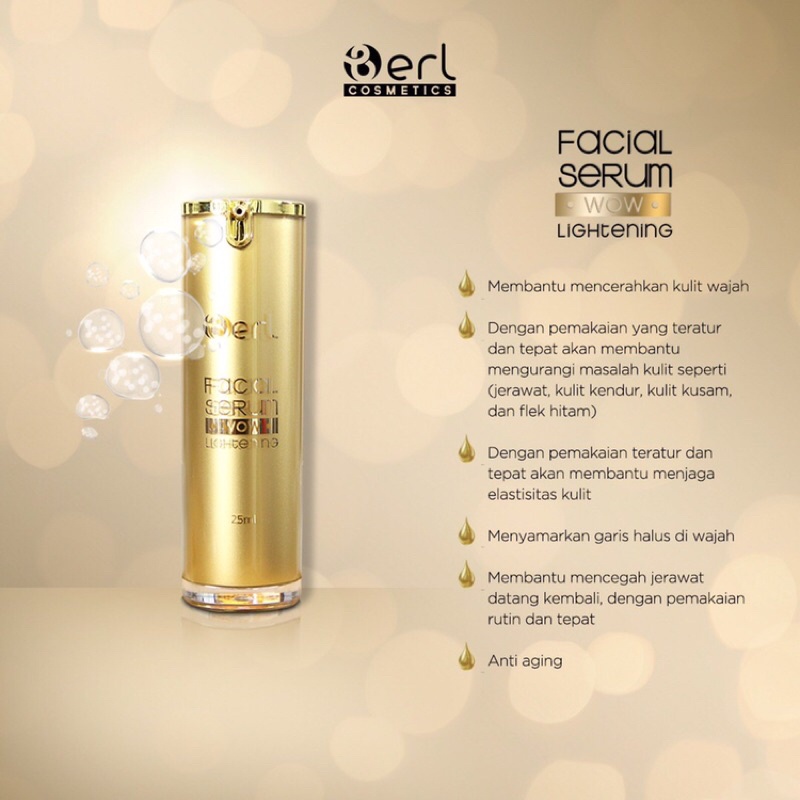 B ERL COSMETICS FACIAL SERUM | SERUM B ERL