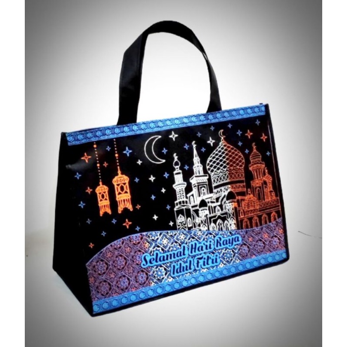 goodie bag tas lebaran idul Fitri model LANDSCAPE READY STOCK