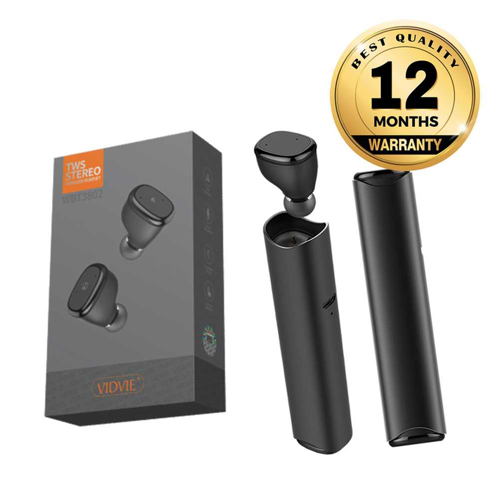 VIDVIE Wireless Headset TWS Stereo WBT3802
