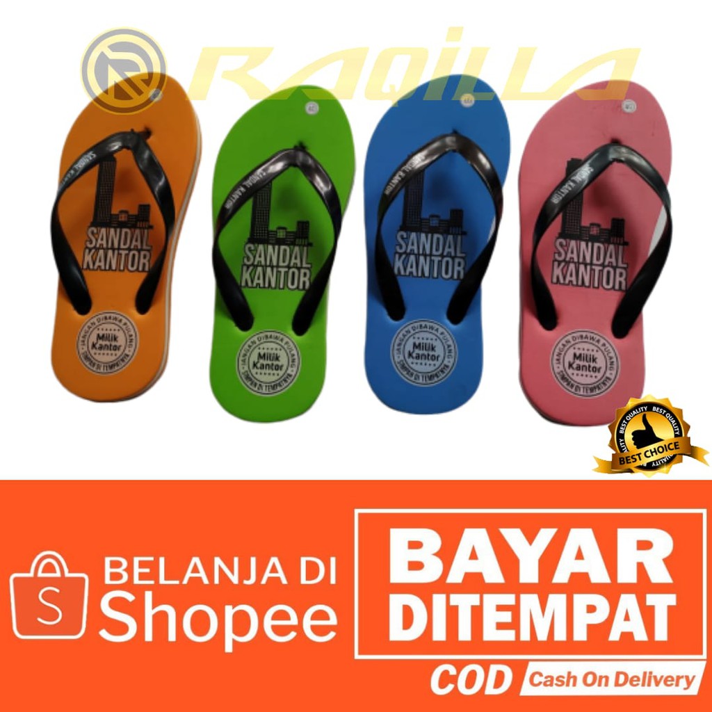 Terlaris Paket 10 Pasang Sandal Wudhu Kantor Sendal jepit kantor