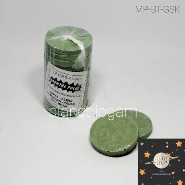 Batu Hijau Batu Gosok Batu Poles METAL POLES