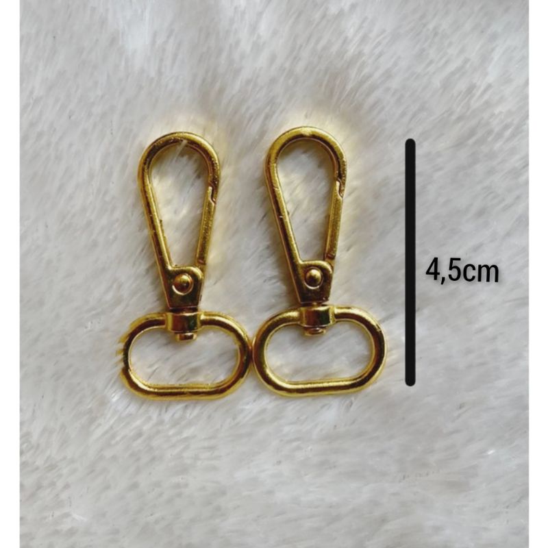 Kaitan 2cm Gold dan rosegold (12pcs)