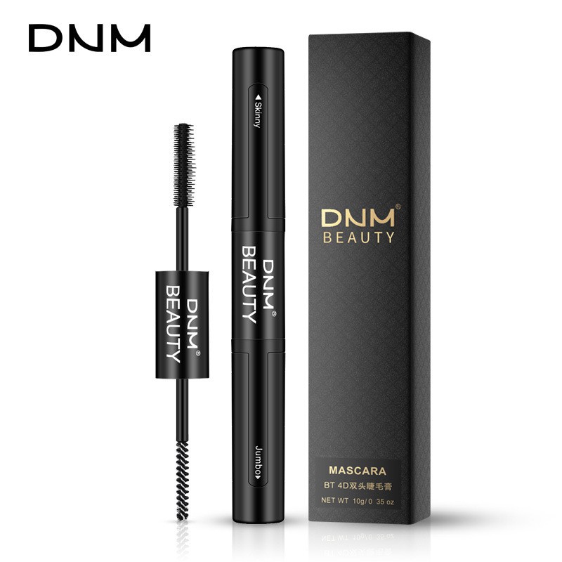 DNM Black 4D Silk Fiber Mascara Pemanjang Bulu Mata Waterproof Longlasting Maskara DNM BEAUTY