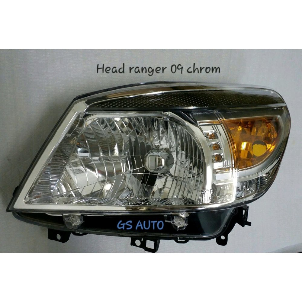 FORD EVEREST 2009 2010 2011 2012 HEADLAMP LAMPU BESAR