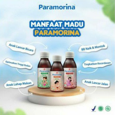 Paramorina Madu Herbal Anak Vitabumin Paramorina- Original