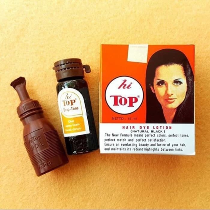 Semir Rambut Hi Top 25ml Warna Hitam